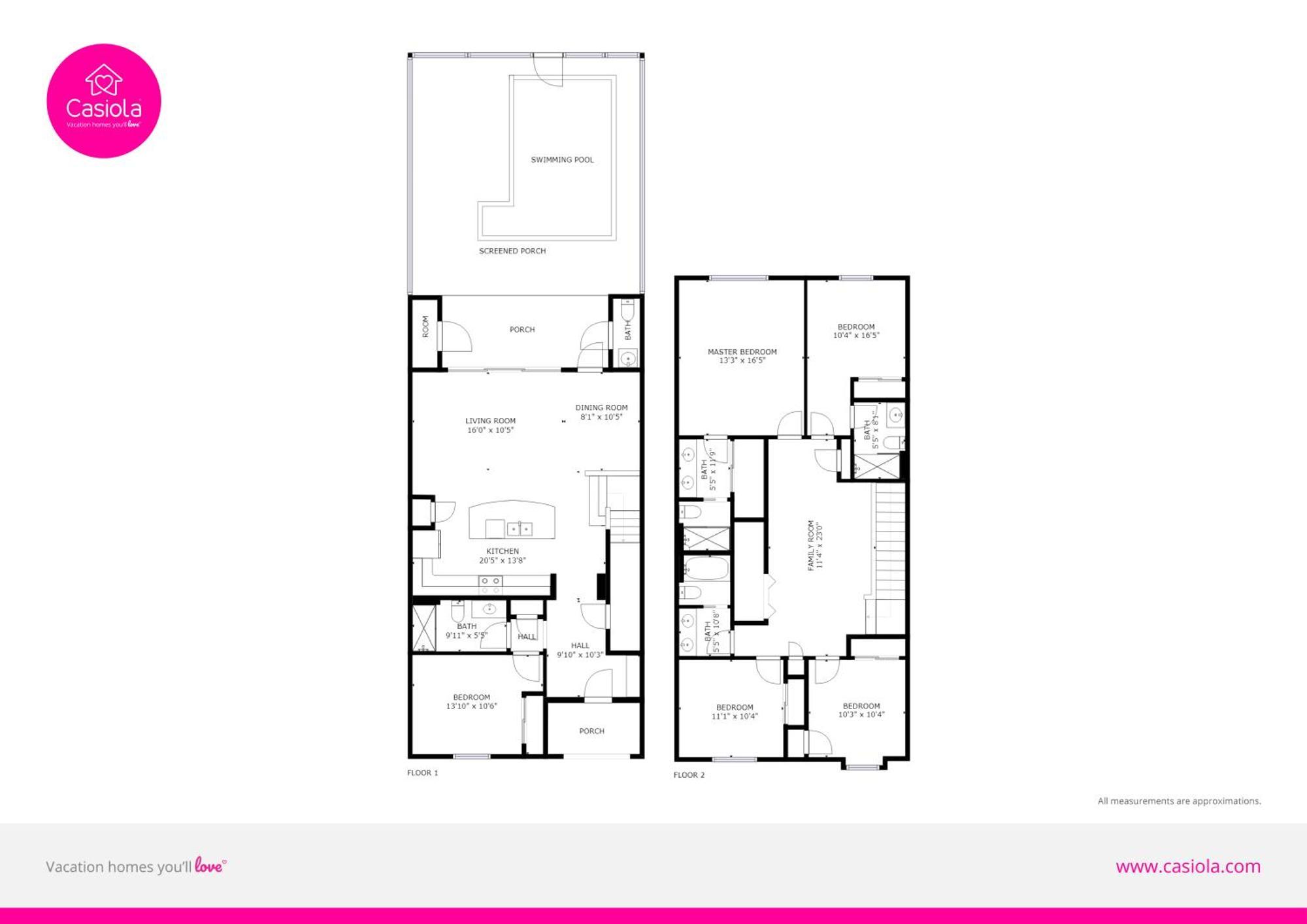 Beautiful Townhome Wprivate Pool 7 Mi To Disney Кисими Екстериор снимка