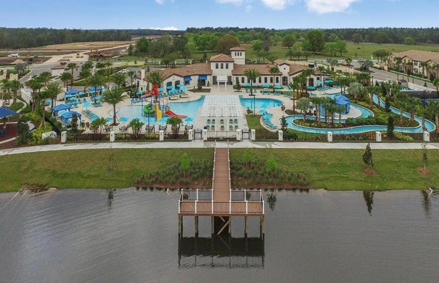 Beautiful Townhome Wprivate Pool 7 Mi To Disney Кисими Екстериор снимка